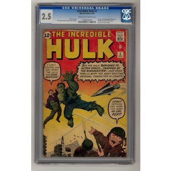 Incredible Hulk #3 CGC 2.5 (C-OW) *1008426009*