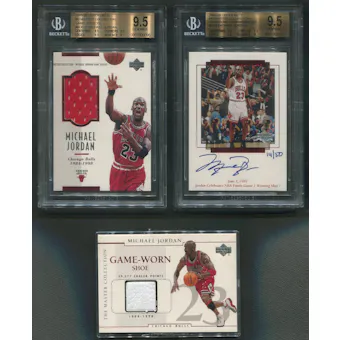 1999/00 Upper Deck Michael Jordan Master Collection Set