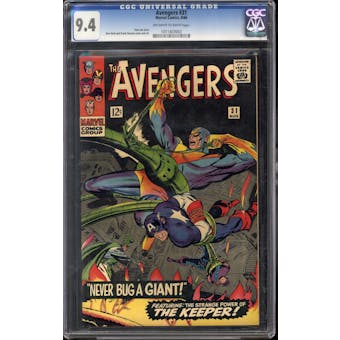Avengers #31 CGC 9.4 (OW-W) *1011403003*