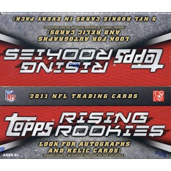 2011 Topps Rising Rookies Football 24-Pack Box