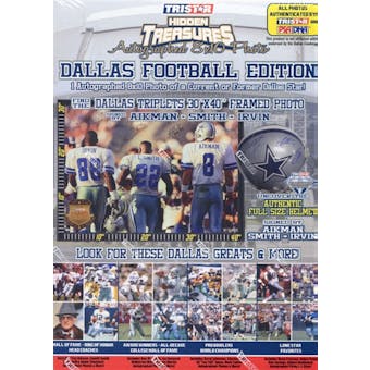 2011 TriStar Autographed 8x10 Dallas Edition Football Hobby Box (10 Photos)