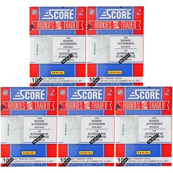 2010/11 Score Rookie & Traded Hockey Hobby Box (Set) (Lot of 5)