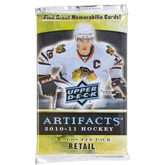 2010/11 Upper Deck Artifacts Hockey Retail Pack