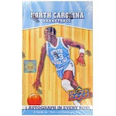 2010/11 Upper Deck North Carolina Basketball Hobby Box