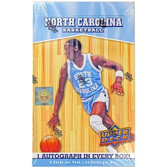 2010/11 Upper Deck North Carolina Basketball Hobby Box