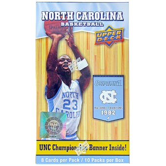 2010/11 Upper Deck North Carolina Basketball 10-Pack Blaster Box - Jordan !
