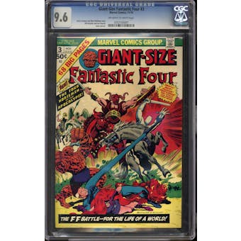 Giant-Size Fantastic Four #3 CGC 9.6 (OW-W) *1012143001*