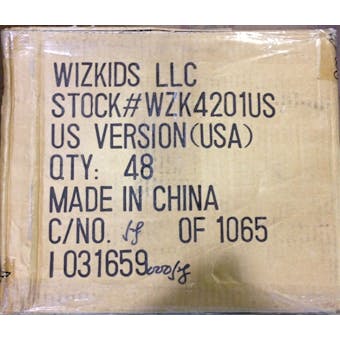 WizKids HeroClix DC Cosmic Justice 48 ct. Booster Case #WZK4201