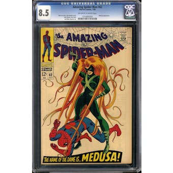 Amazing Spider-Man #62 CGC 8.5 (OW-W) *1014085005*