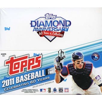 2011 Topps Series 2 Baseball 24-Pack Box