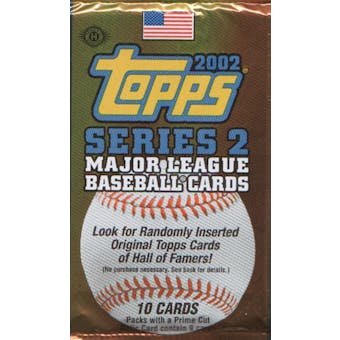 2002 Topps Series 2 Baseball Hobby Pack