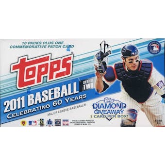 2011 Topps Series 2 Baseball 10-Pack Box