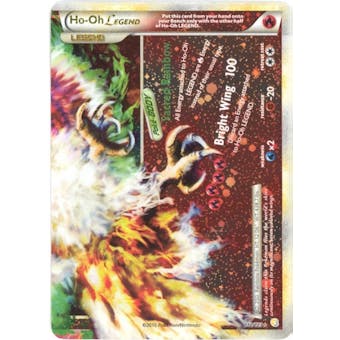 Pokemon HeartGold SoulSilver Single Ho-Oh Legend (Bottom) Ultra Rare 112/123 - NEAR MINT (NM)