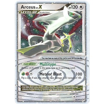 Pokemon Arceus Single Arceus lv. X 95/99