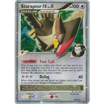Pokemon Supreme Victors Single Staraptor FB lv. X 147/147