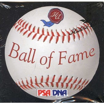 2011 Historic Autograph Ball of Fame Edition Baseball Hobby Box