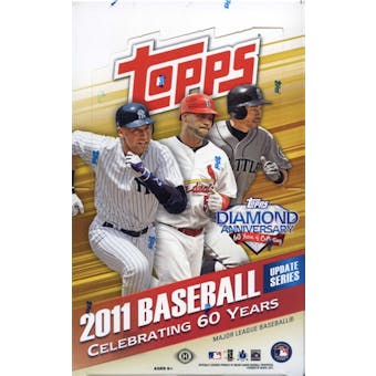 2011 Topps Updates & Highlights Baseball Hobby Box