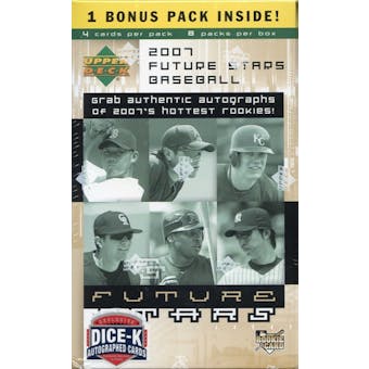 2007 Upper Deck Future Stars Baseball 8-Pack Blaster Box