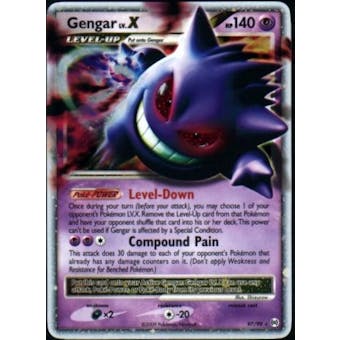 Pokemon Arceus Single Gengar lv. X 97/99