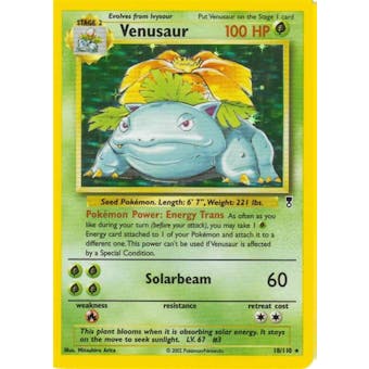 Pokemon Legendary Collection Single Venusaur 18/110