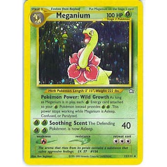 Pokemon Neo Genesis Single Meganium 11/111 - NEAR MINT (NM)