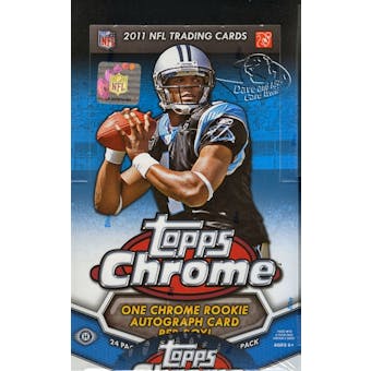 2011 Topps Chrome Football Hobby Box