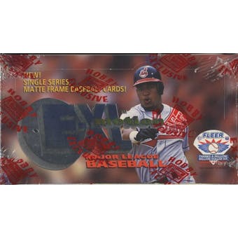 1996 Fleer Emotion X-L Baseball Hobby Box