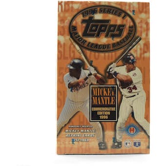 1996 Topps Series 1 Baseball Hobby Box