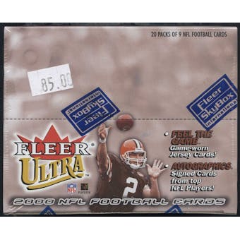 2000 Fleer Ultra Football Retail Box