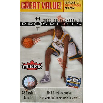 2007/08 Fleer Hot Prospects Basketball 12-Pack Box