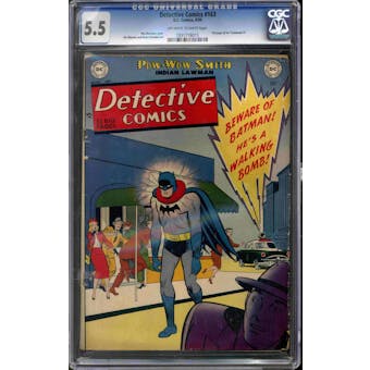 Detective Comics #163 CGC 5.5 (OW-W) *1031718015*