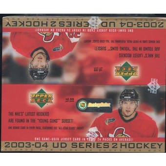 2003/04 Upper Deck Series 2 Hockey 24-Pack Box