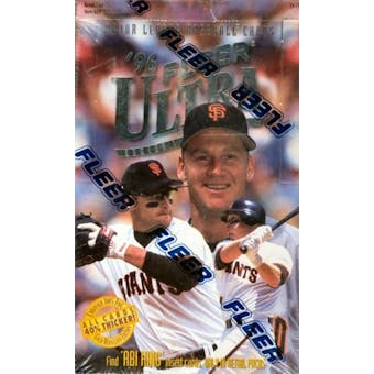 1996 Fleer Ultra Series 1 Baseball Retail Box