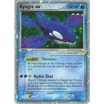 Pokemon Crystal Guardians Single Kyogre ex 95/100