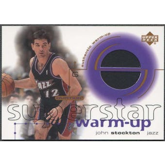 2001/02 Upper Deck Ovation Basketball John Stockton Warm-Up