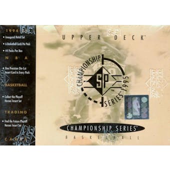 1994/95 Upper Deck SP Championship Basketball Hobby Box