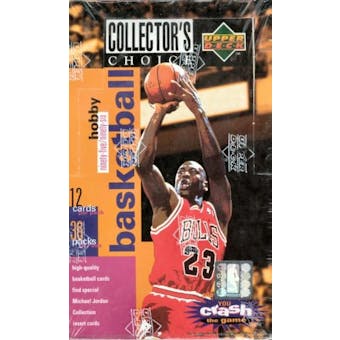 1995/96 Upper Deck Collector's Choice Series 1 Basketball Hobby Box