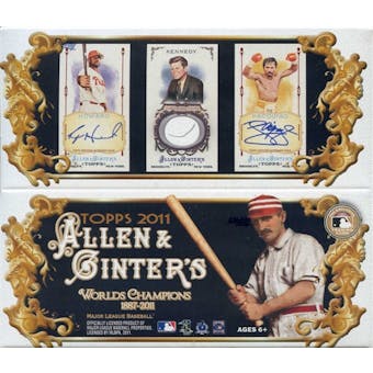 2011 Topps Allen & Ginter Baseball 24-Pack Box