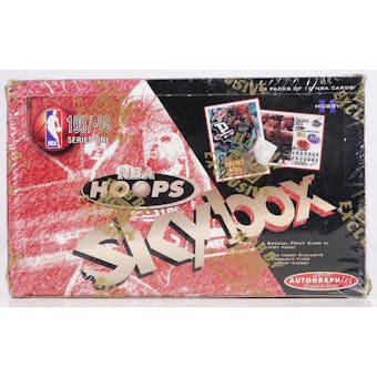 1997/98 Hoops Series 1 Basketball Hobby Box