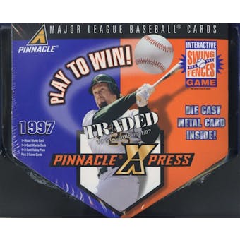 1997 Score Pinnacle XPress Baseball Metal Box