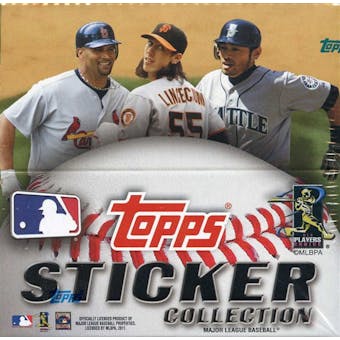 2011 Topps Baseball Hobby Sticker Box