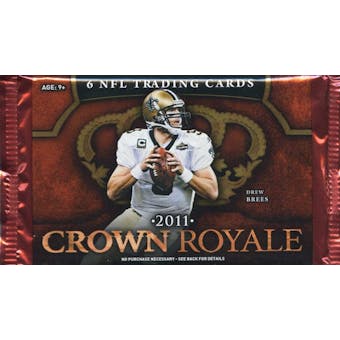 2011 Panini Crown Royale Football Hobby Pack