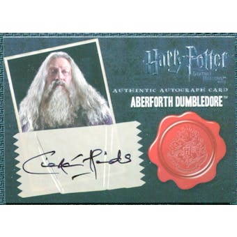 2011 Harry Potter and the Deathly Hallows Part Two Autographs #4 Ciaran Hinds as Aberforth Dumbledore