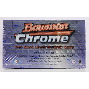 1997 Bowman Chrome Baseball Hobby Box