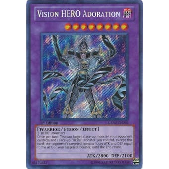 Yu-Gi-Oh Generation Force Single Vision HERO Adoration Secret Rare
