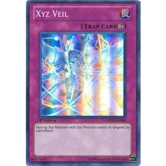 Yu-Gi-Oh Generation Force Single Xyz Veil Super Rare