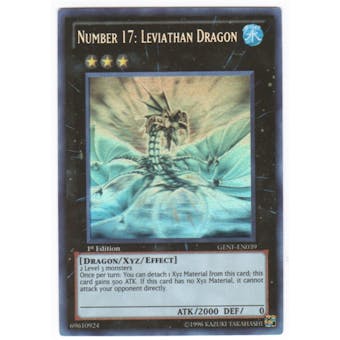 Yu-Gi-Oh Generation Force Single Number 17: Leviathan Dragon Ghost Rare