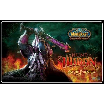 World of Warcraft The Hunt for Illidan Sneak Preview Playmat