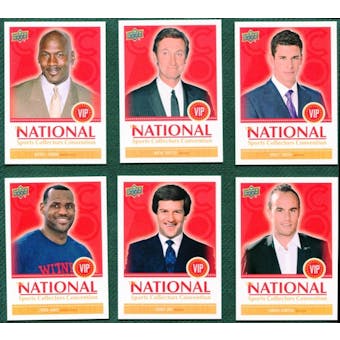 2011 Upper Deck National Convention 6 Card Exclusive VIP Set