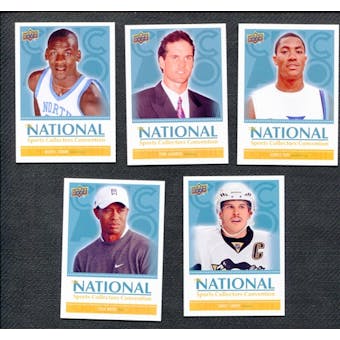 2011 Upper Deck National Convention 5 Card Exclusive Day 1 Set